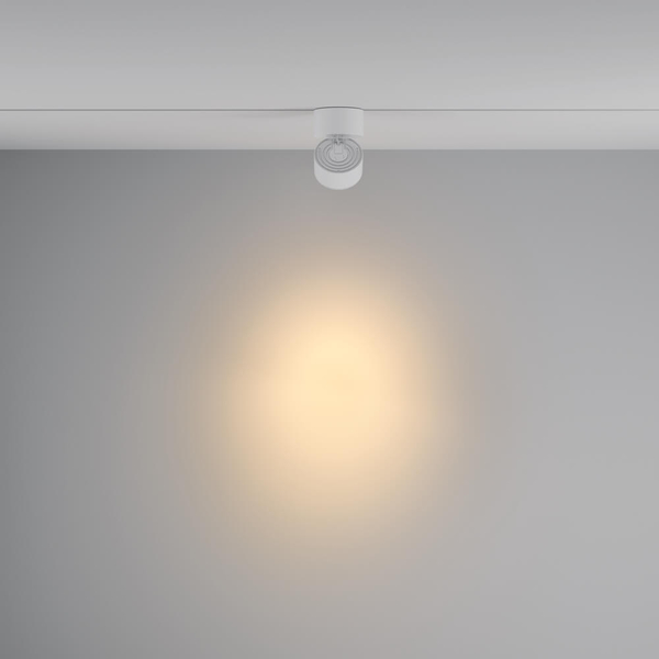 Lampa szynowa jednofazowa Yin TR084-1-15W3K-DW-DE LED 15W 3000K biały