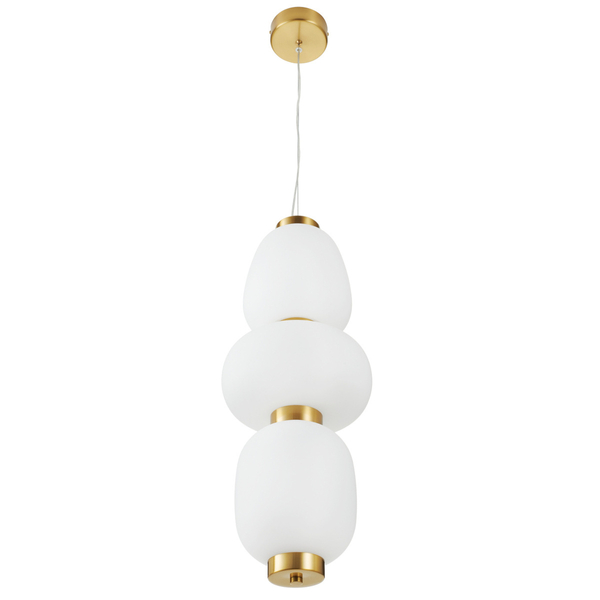 Zwieszana lampa BRILLA ST-CP241210-3L złota LED 69W 3000K złoty biały