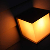 Zewnętrzna LAMPA elewacyjna BOX CUBE 5184601118 Lutec metalowa OPRAWA kinkiet kostka ścienna IP44 szara