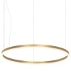 Wisząca nad stołem lampa 22240 LED 57W 3000K do jadalni ring złoty