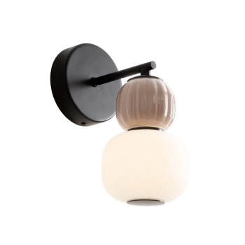 Lampa naścienna na korytarz Modern W0399 LED 5W 3000K szklana brązowy