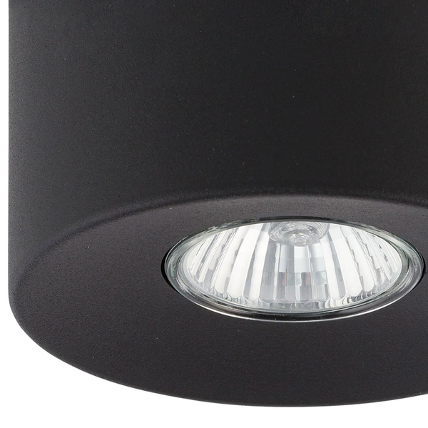 Tuba lampa sufitowa Orion 3236 TK Lighting okrągła metalowa czarna