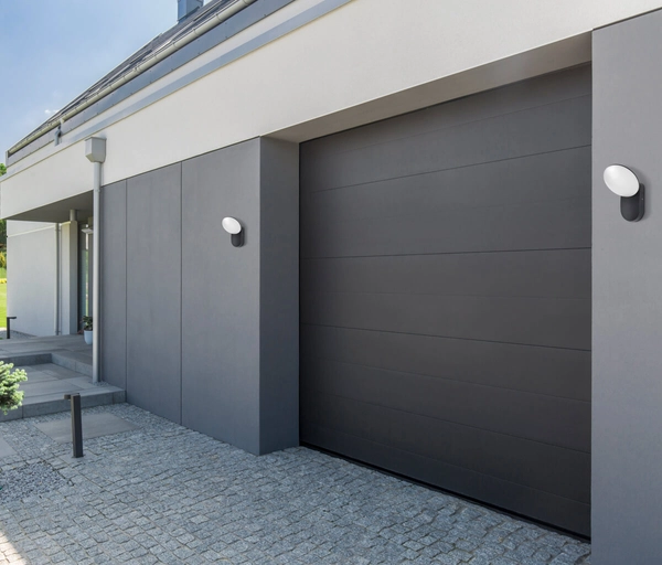 Elewacyjny kinkiet Monti OWL-6214-3K Italux LED 7W 3000K IP54 czarny biały