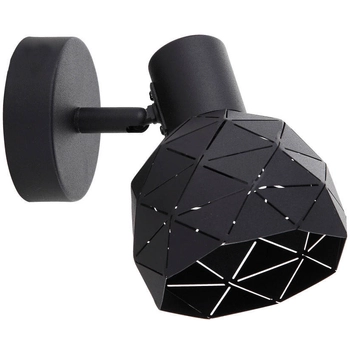 Regulowana LAMPA ścienna REUS LP-8069/1WS BK Light Prestige metalowa OPRAWA geometryczny kinkiet czarny