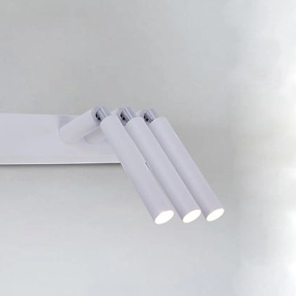 Kinkiet LAMPA ścienna ALHA E 9348 Shilo metalowa OPRAWA listwa reflektorki tuby białe