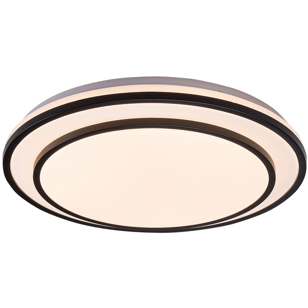 Ledowy plafon nowoczesny Lupita LED 40W 3000-6500K czarny biały