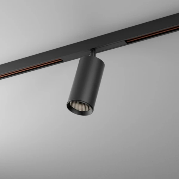 Magnetyczna szynowa lampa ON/OFF PET next czarna LED 8,5W 3000K regulowana tuba 16366-M930-WW-00-13
