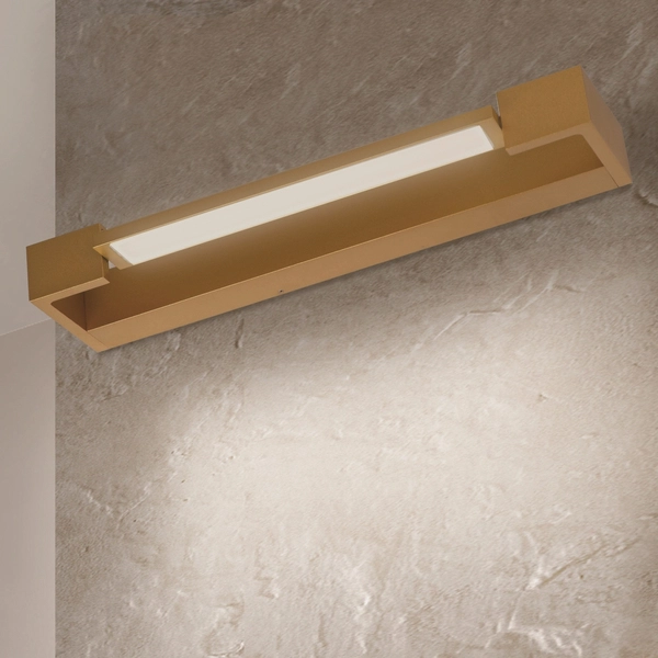 Lampa łazienkowa ścienna Dali AZ5250 metalowa złota