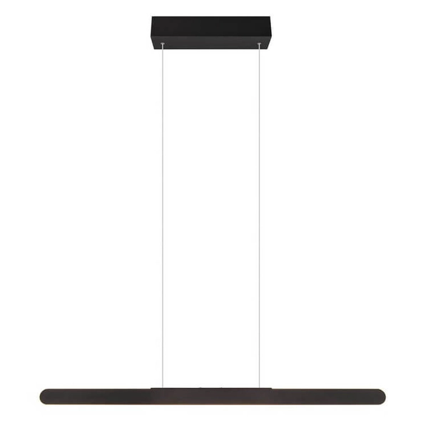 Lampa wisząca liniowa Helios 343310132 LED 28W 2700-6500K salonowa czarna