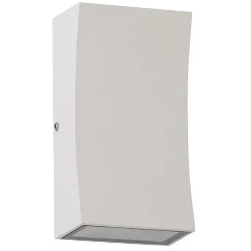 Zewnętrzna szklana lampa  ścienna ZARDUNA LE75224 LED 6W 3000K IP65  biały