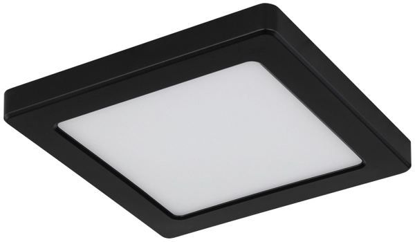 Lampa sufitowa Lasse 12380-12B do salonu LED 12W 3000-4500-6000K czarna