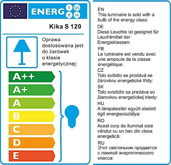LAMPA wisząca Kika S 120 Orlicki Design metalowa OPRAWA zwis tuba czarna