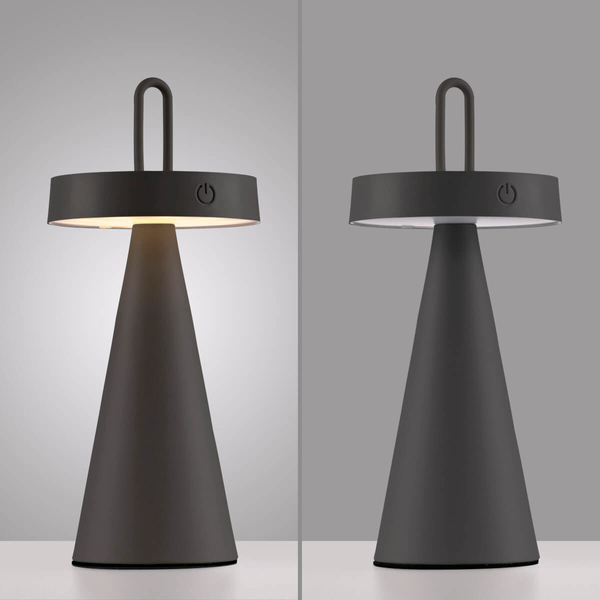 Lampka nocna ALWA 19302-18 Just Light LED 1,5W 2700K IP44 salonowa czarny