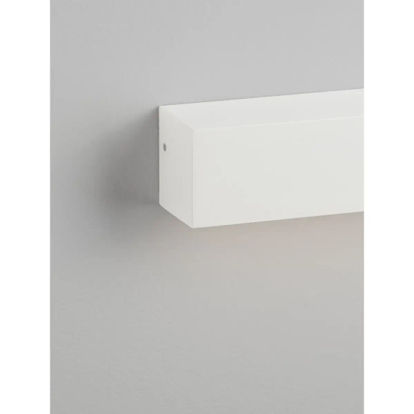 Matowy ścienny kinkiet RAVEZCO LE75200 LED 8W 3000K IP65 biała