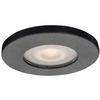 Oczko LAMPA sufitowa LAGOS LP-440/1RS BK Light Prestige okrągła OPRAWA podtynkowa WPUST metalowy IP65 czarny