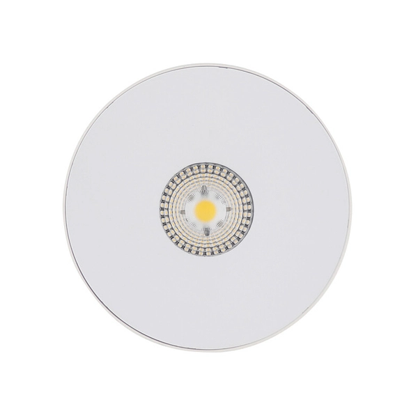 Okrągła LAMPA sufitowa IOS 8725 Nowodvorski metalowy spot LED 40W 4000K tuba do kuchni biała