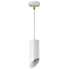 LAMPA sufitowa QUINTO QUINTO1P-WAB Elstead plafon OPRAWA tuba metalowa biała stary mosiądz