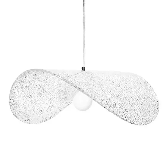 Lampa zwisająca CAPELLO MSE1501100433 Moosee kapelusz szklana przezroczysta