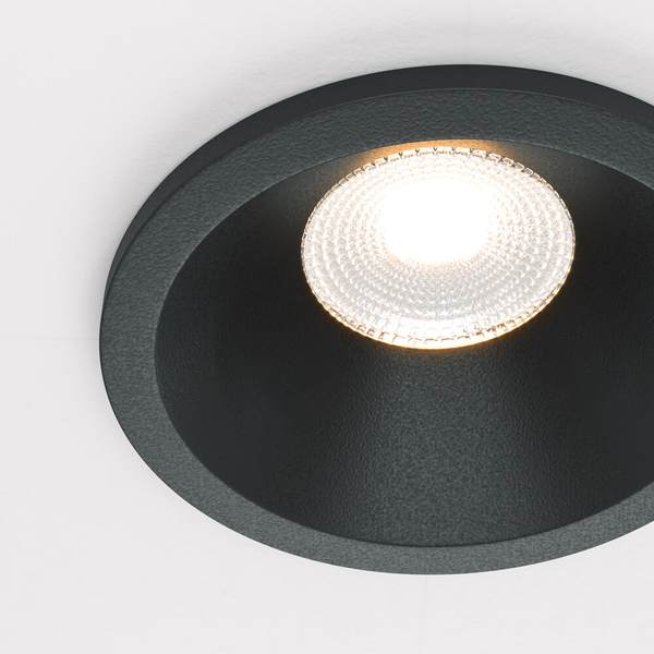 Lampa wpustowa Zoom DL034-01-06W3K-D-B LED 6W 3000K IP65 oczko czarna