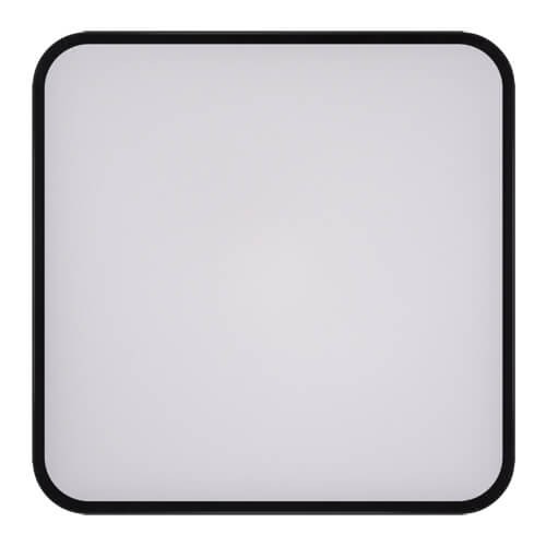 Plafon LAMPA sufitowa TOTEM LED D 03930 Ideus metalowa OPRAWA kwadratowa LED 24W 4000K plafoniera minimalistyczna czarna