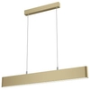 Lampa wisząca listwa podłużna metalowa LED 23W 3000K złota Step OUTLET