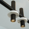 Liniowa lampa wisząca 23251 LED 14W+20W 3000K listwa czarna