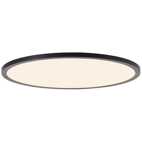 Ściemniany plafon Jamil HK19489S76 LED 30W 3000-6500K czarny