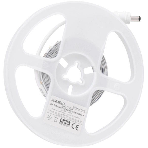 Taśma LED 316394 8,5W 4000K 2m z czujnikiem ruchu i zmierzchu biała