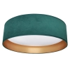 Lampa sufitowa RONDO GREEN ML7071 LED 18W 4000K tuba zielona złota