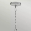Lampa wisząca z łańcuchem BOOKER QN-BOOKER8-S-IA IP44 srebrna