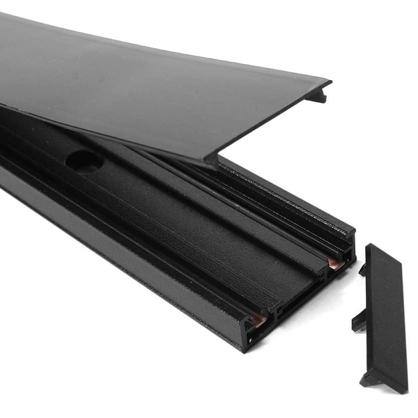 Szynoprzewód do lamp magnetycznych 980 Domeno LED metalowy czarny