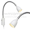 Regulowana LAMPA ścienna TULIP 105939 Markslojd kinkiet OPRAWA na peszlu LED 2,5W 3000K do czytania biała