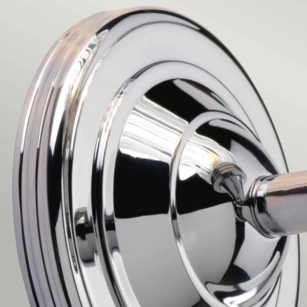 Lampa ścienna na przedpokój Austen BATH-AUSTEN1-PC chrom przezroczysty