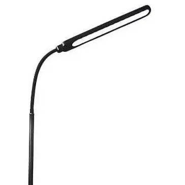 Podłogowa lampa do salonu SM-605-BL LED 10W 3000-6000K czarny