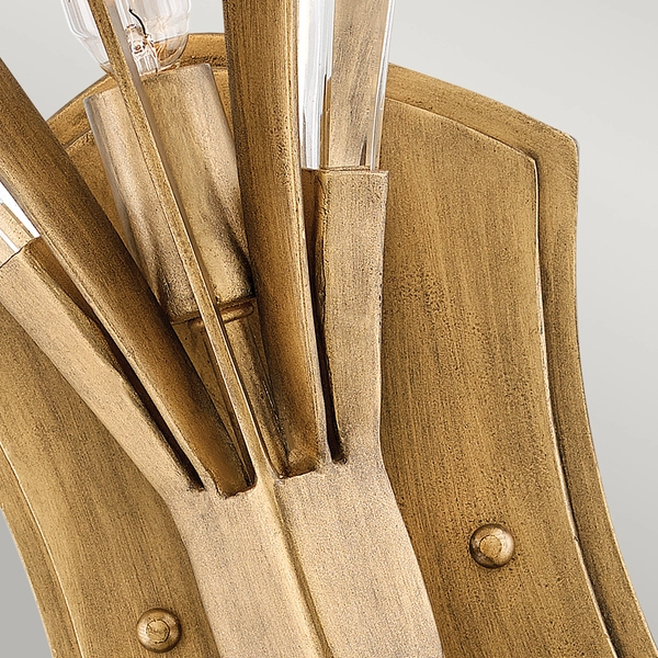 Kinkiet kryształowy QN-VIDA2 nowoczesny do garderoby złoty