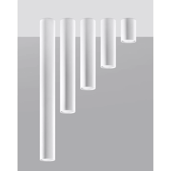 Minimalistyczny downlight sufitowy SL.0997 biały do holu