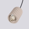 Okrągła lampa wisząca HALO SL.1744 szklana kulista kaszmirowa