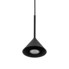 Wisząca lampa trójkątna CONO 10304 do salonu czarny