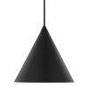 Lampa wisząca do salonu CONO 10058 trójkątna czarny