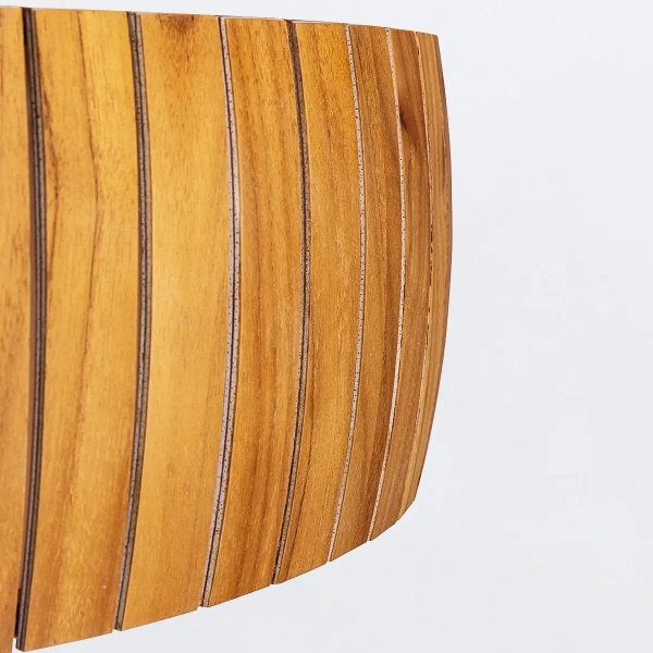 Okrągły plafon Barrel QN-BARREL-F-LED-50-TEAK LED 17W 3000K brązowy