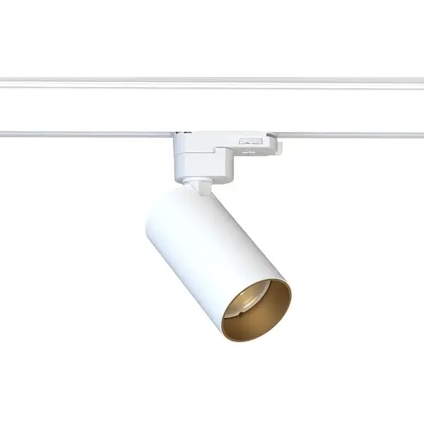 Regulowana lampa Ctls Mono 10238 do 3-faz. systemu biała złota