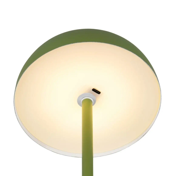 Ściemnialna lampka nocna MUNOZ R54891115 LED 1,3W 3000K grzybek zielony