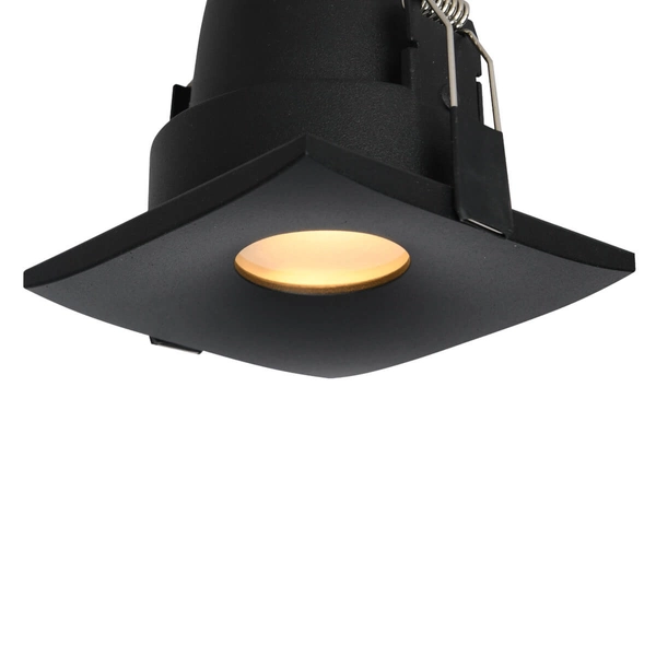 Podtynkowy downlight Romolo AZ5392 wodoodporny IP65 czarny