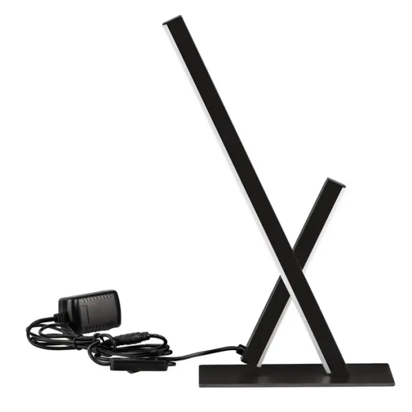 Geometryczna lampa stołowa TALVORA LE45450 LED 11W 3200K czarny
