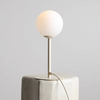 Lampka nocna kulista Pinne 1080B9 Aldex kula ball szklana kremowa