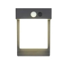 Kinkiet z czujnikiem COLOMBO R23286132 LED 5,5W 4000K IP44 czarny biały