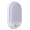 Owalna lampa ścienna Hups 22864/10/31 IP54 LED 10W 3000K biały