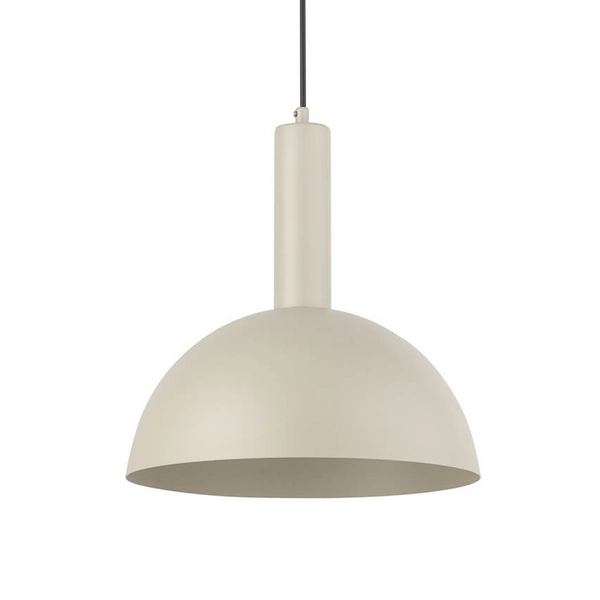 Lampa wisząca Vitrum 40805 Sigma kopuła do kuchni  beżowa
