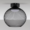 Nasufitowa lampa RITA LE44256 LED 12W 3000K druciana czarna