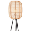 Lampa stojąca na trójnogu Tanah 93136/76 boho beż czarna